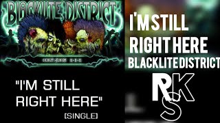 Blacklite District  Im Still Right Here Unofficial Lyric Video [upl. by Aiouqes581]