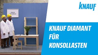 Knauf Diamant für KONSOLLASTEN [upl. by Annahsirhc]