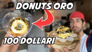 DONUTS DORO 100 DOLLARI A LOS ANGELES [upl. by Cherian]