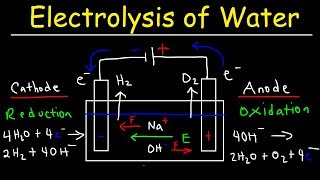 Electrolysis of Water  Electrochemistry [upl. by Notserk223]