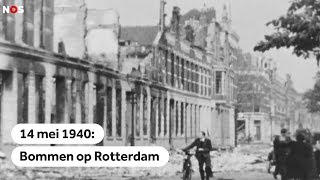 TERUG IN DE TIJD Het bombardement van Rotterdam op 14 mei 1940 [upl. by Ykcub]