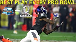 Best Play from Every Pro Bowl Since 2004  NFL Throwback [upl. by Diane-Marie461]