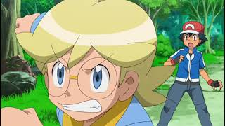 Pokemon XY Clemont Saved Chespin [upl. by Okkin]