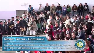 Policia RN  Nestor Sierra  Comisario  Jefe Escuela de Suboficiales y Agentes de Los Menucos [upl. by Chauncey]