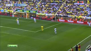 La Liga 27 09 2014 Villarreal vs Real Madrid  HD  Full Match  Rusian Commentary [upl. by Ulysses]