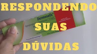 DERMOSALIC PARA MANCHAS DE MELASMA  RESPONDENDO DÚVIDAS [upl. by French]