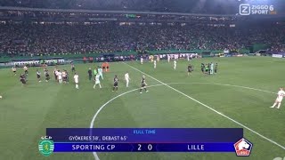 Sporting CP vs Lille 20 All Goals and Extended Highlights Zeno Debast Amazing Goal [upl. by Seda]