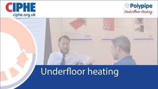 CIPHE techtalk live Polypipe Underfloor heating [upl. by Burn]