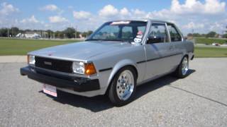 STUNNING   1982 TOYOTA COROLLA 18L  BUILT 18L  MANUAL TRANSMISSION  SOLD [upl. by Sherurd]