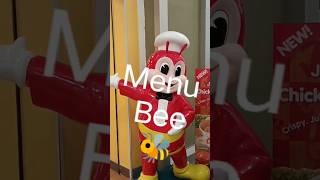 🐝 JOLLIBEE MENU BEE 🐝 [upl. by Anirres387]