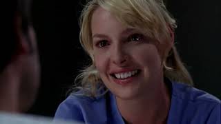 Izzie and Denny  What about me  Izzie cuts Dennys LVAD wire greysanatomy [upl. by Annairol]