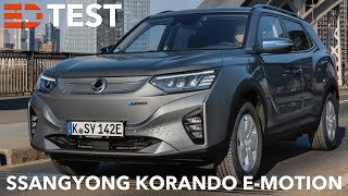 2022 Ssangyong Korando EMotion Elektroauto Test Probefahrt Review Electric Drive Fahreindruck [upl. by Annavaj503]