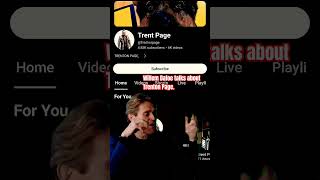 Willem Dafoe talks about Trentonpage shorts willemdafoe subscribe [upl. by Ahsimal165]