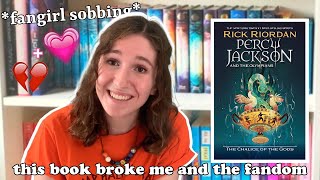 PERCY JACKSON AND THE CHALICE OF THE GODS BOOK REVIEW  Spoiler Free Review Included [upl. by Erlandson]