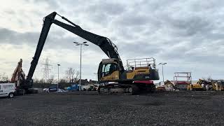 2014 Volvo EC300DL 30 Tonne Tracked Excavator with Long Dipping Arm [upl. by Vedette710]