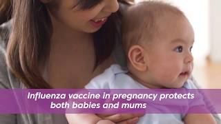 Influenza vaccination in pregnancy  free flu shots [upl. by Cordy]