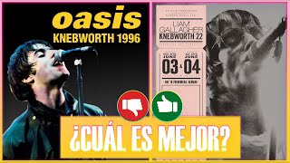 ¿KNEBWORTH 1996 o 2022 ¿Cuál es MEJOR  OASIS vs LIAM GALLAGHER [upl. by Ylenats]