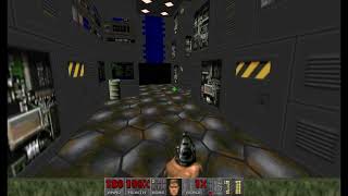 Final Doom  KneeDeep in the Dead  Nuclear Plant E1M2  All secrets [upl. by Flavio]