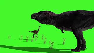 Green screen dinosaurio 4k [upl. by Pearlman277]