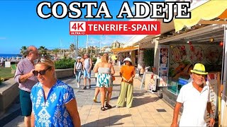 TENERIFE  COSTA ADEJE  Look at the Current Situation ☀️ 4K Walk ● December 2023 [upl. by Aillimat]