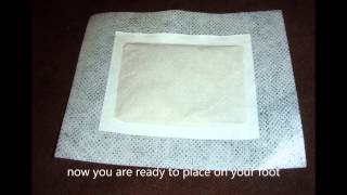 Detox Foot Pads  How To Use Them [upl. by Acitel623]