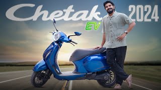 Bajaj Chetak 2024 EV Scooter First Look  Prasadautomobile [upl. by Iel]