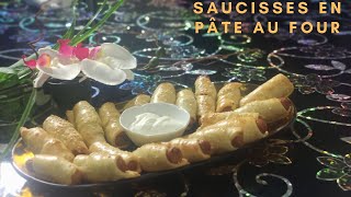 Saucisses en pâte au four [upl. by Ardell173]