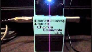 boss ce5 vibrato mod [upl. by Olimreh]