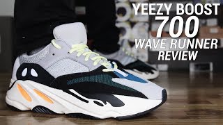 ADIDAS YEEZY BOOST 700 WAVE RUNNER REVIEW [upl. by Eitak]