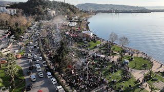 15 HAMSÄ° FESTÄ°VALÄ° RENKLÄ° GÃ–RÃœNTÃœLERE SAHNE OLDU KDZEREÄLÄ° HAMSÄ°YE DOYDU [upl. by Sadnac]