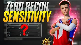 Zero recoil best sensitivity and control in 2024🔥 bgmi pubgmobile [upl. by Nwahsed]