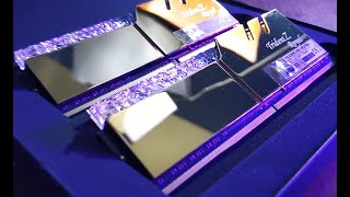 Trident Z Royal RAM GSKILL UNBOXING ORO PURO [upl. by Nnylrac534]