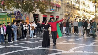 Azerbaijan Tarqovu Lezginka 2023 Азербайджан Лезгинка Торговая Бульвар ALISHKA Чеченская Dance Баку [upl. by Drahcir]