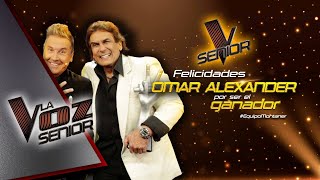 Omar Alexander es el ganador absoluto de La Voz Senior  La Voz Senior [upl. by Chloe957]