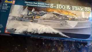 Kit review Revell S100 Schnellboot in 172 scale [upl. by Boser945]