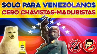 QUIZ Solo PARA VENEZOLANOS 🟡🔵🔴 CERO CHAVISTAS O MADURISTAS 👀💥🚫 [upl. by Silva]