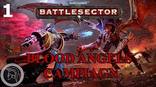 Warhammer 40000 Battlesector  Mission 1  Initiation No Commentary [upl. by Yarled]