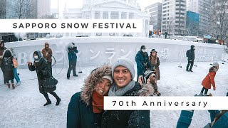 札幌雪まつり2019  Sapporo Snow Festival70th Anniversary  vLog 6 [upl. by Winnah587]