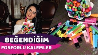 BEĞENDİĞİM FOSFORLU KALEMLER  YILDIRIM KIRTASİYE [upl. by Petta74]