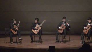 BlumenliedFlower Song  Farewell to Stromness Guitar Quartet [upl. by Reave737]