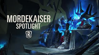 Mordekaiser  New Champion Spotlight  Legends of Runeterra [upl. by Adnuhs]