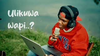 Mbosso  Umechelewa Official Lyrics Video [upl. by Goldshlag]