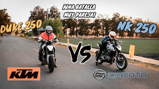 Esto fue una LOCURA VERSUS entre NK250 y DUKE250 Aguacate Motovlogs [upl. by Phillipe]