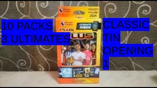 3 ultimates opening the panini adrenalyn XL plus 2024 classic tin 1 [upl. by Initsed]