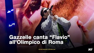 Gazzelle canta quotFlavioquot allOlimpico di Roma  HEYJUDE [upl. by Ahsiym]