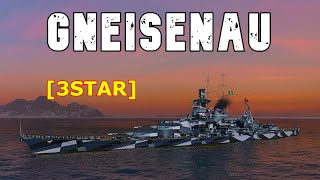 World of WarShips Gneisenau  5 Kills 152K Damage [upl. by Sirovat]