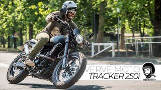 Verve Moto Tracker 250i la prima prova completa [upl. by Aikit]