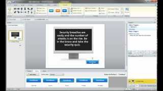 Articulate Storyline Tutorial Using triggers to change text states in 2 of 6 [upl. by Orlando]