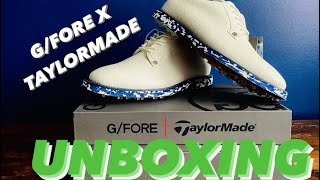 GFORE X Taylormade GALLIVANTER golf shoes UNBOXING  Best golf shoes on the market [upl. by Paugh]