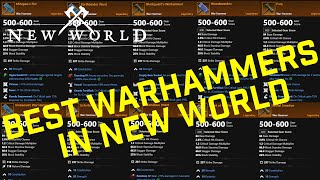 Best Warhammer Drops in New World and how to get them [upl. by Katzir]